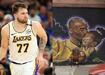Doncic'ten Kobe ve Gigi duvar resmine büyük destek